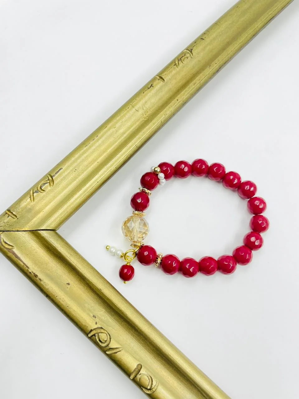 Pulsera Carmín